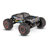 Hosim 1/10 RC Car Monster Truck 9125 Remote Control Car with 2 Batteries Blue High Speed