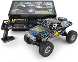 Wltoys RC Car 104310 1:10 Scale Large Off-Road Remote Control Car 2.4G Electric 4WD Double Bridge Climbing RC Buggy Monster Car