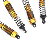 RC Car 4 Pcs Front Rear Shock Absorber for 1:10 Traxxas Slash 30 Monster Truck