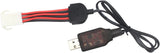 Hosim RC Car New Version USB Charger Power Adapter Cable DJ03, Spare Parts15-DJ03 RC Car 9112 9122 9123 (New Plug EL-6P)