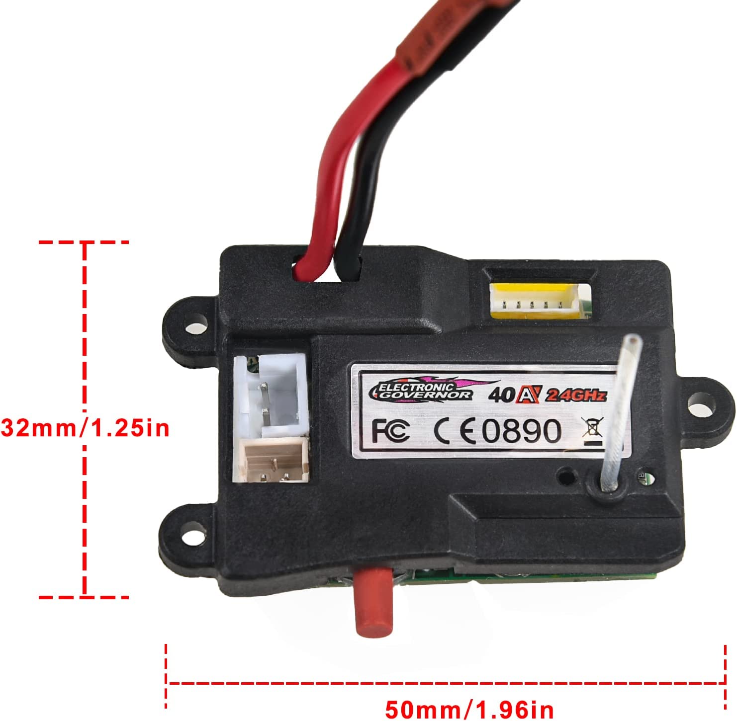 Hosim RC Car New Version T Plug Electronic Speed Controller Assembly Accessory Spare Parts 30-ZJ07 9130 9135 9136 9137 9138 RC Car