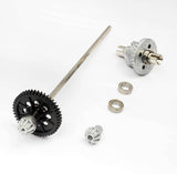 HOSIM RC Car Upgraded Metal Gear M55-Set,2PCS Metal Differentials+1PCS Metal Main Drive Shaft for 1/12 9155 9156 RC Car