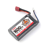 Hosim 2S 7.4V 25C 1600mAh Li-Po Battery For 9125 9126 HS9125 RC Truck