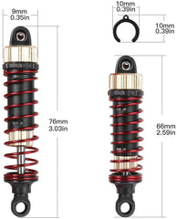 RC Shock Oil Filled Front Rear Set 1:16 for Q903 Q905 9135 9138 9137 4PCS