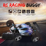 WLtoys A959 RC Car 1:18 Scale 2.4Ghz Remote Control Vehicle Off Road Trucks, 4WD 45KM/H High Speed Racing Buggy Car RTR for Kids