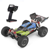 WLtoys Remote Control Car,60+ KMH 1:14 Scale WLtoys 144001 Fast RC Cars for Adults Kids,4WD Off Road Buggy Racing Car with 2 Batteries