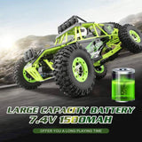 WLtoys 12428 RC Car, 1/12 Scale 4WD 50km/h High Speed RC Rock Crawler, 2.4Ghz Remote Control Off Road Truck