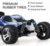 WLtoys A959 RC Car 1:18 Scale 2.4Ghz Remote Control Vehicle Off Road Trucks, 4WD 45KM/H High Speed Racing Buggy Car RTR for Kids