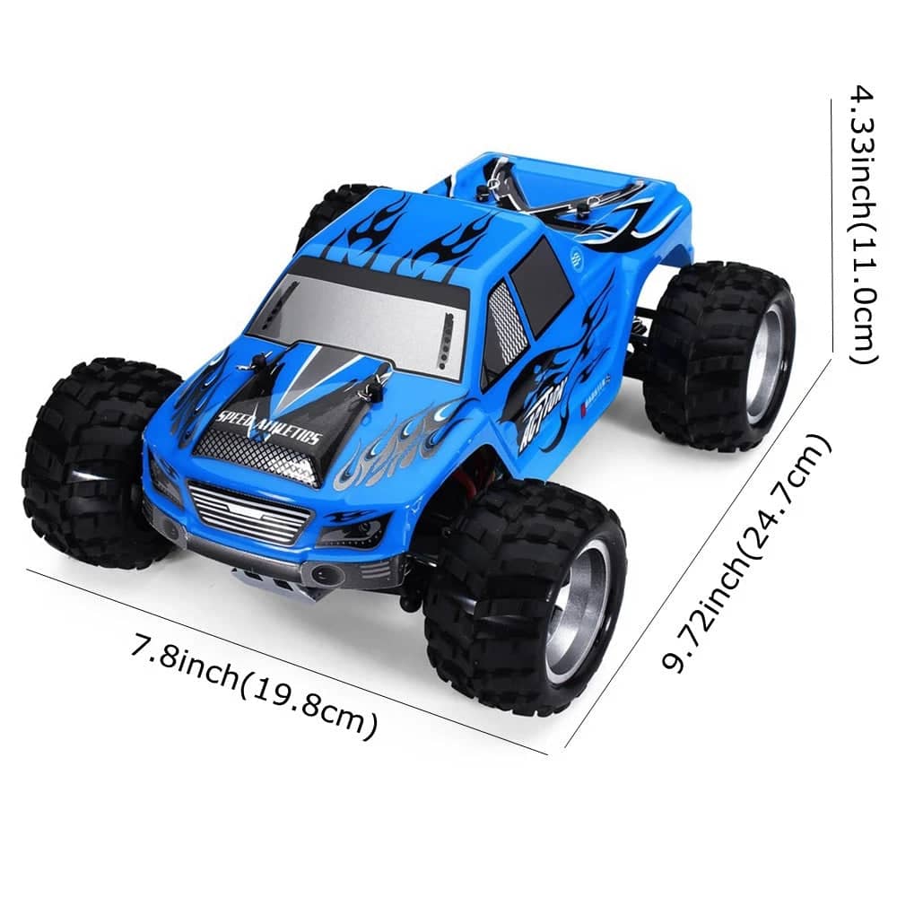 Wltoys A979 with Two Batteries 1/18 2.4G 4WD Off-Road Truck RC Car Vehicles RTR
