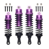 4Pcs RC Car Front Rear Shock Absorber for 1:10 4x4 Traxxas Slash Monster Car