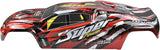 Hosim X07 X08 RC Car Shell Truck BodyParts HS-11-R X07 X08 RC Car（Red）