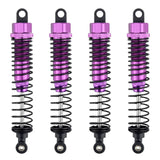 RC Car 4 Pcs Front Rear Shock Absorber for 1:10 Traxxas Slash 30 Monster Truck