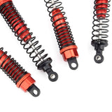 RC Car 4 Pcs Front Rear Shock Absorber for 1:10 Traxxas Slash 30 Monster Truck