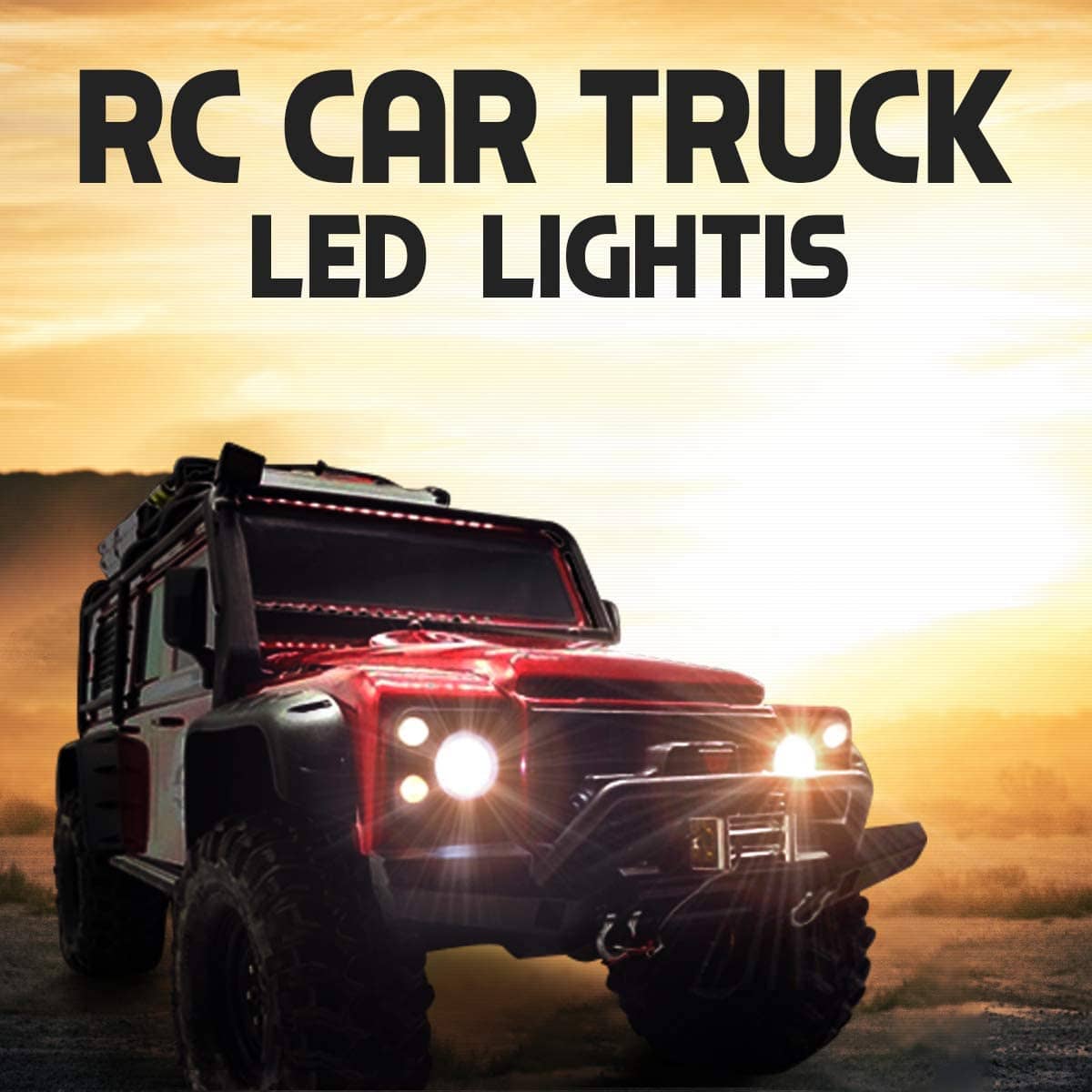 LED-Scheinwerfer 5400 Lumen mit DRL 12 - 24v ECE R112 ECE R7 -  Vehiclelightshop