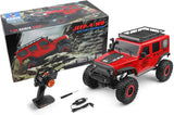 Wltoys WLtoys 104311 RC Car 1/10 Scale 4WD 2.4Ghz Remote Control Car, Brushed Motor Off-Road Crawler Car RTR for Kids and Adults