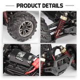 Hosim 1:20 Remote Control Car  28km/h Fast Speed 4x4 Off-Road Red