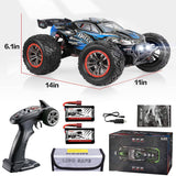 Hosim 1:12 RC CAR Large Size Remote Control Car Monster Truck 9156 Blue 46km+/H 4WD 2.4Ghz