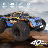 Hosim 1:16 Scale 40+KPH High Speed All Terrain RC Car 4WD Waterproof Electric Toy Off Road RC Monster Truck Vehicle Crawler for Boys Kids and Adults