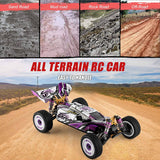 WLtoys 124019 RC Car, 1/12 Scale 2.4GHz Remote Control Car, 4WD 60km/h High Speed Racing Car, Off-Road Buggy Drift Car RTR