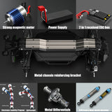 HOSIM 1:12 Large Scale Remote Control Car RC Car Monster Truck 1202 Blue 4X4 OFFROAD Truck 40KM/h High Speed