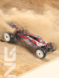 Wltoys 104001 1/10 RC Car with 2 Battery 2 Charger 45 Km/h High Speed 4WD RC Buggy Cars, 2.4GHz Off-Road RC Truck