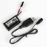 Hosim 800mAh Li-Po Battery+USB Charger for 9130 9135 9136 9138