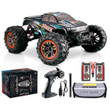 Hosim 1/10 Remote Control Car RC Car Monster Truck 9125 with 2 Batteries Blue