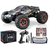 Hosim 1/10 Scale RC Car Monster Truck 9125 with 2 Batteries Red