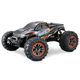 Hosim 1/10 Scale RC Car Monster Truck 9125 with 2 Batteries Red