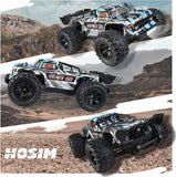 Hosim 1:16 GPS Remote Control Car RC Car Monster Truck 38+ KMH Radio Cars Vehicle Off-Road Waterproof Hobby Grade RC Monster Trucks