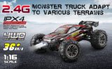 Hosim 1:16 Scale 4WD  High Speed 2.4Ghz Off-Road Monster Truck 9138