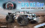Hosim 1:16 Remote Control Truck 38+ KMH RC Car with Hyper GO App,GPS Radio Cars Vehicle Off-Road Waterproof Hobby Grade RC Monster Trucks