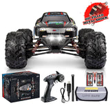 Hosim 1/10 Scale Upgraded 9125 RC Car Monster Truck with Oil Shock + 2 Batteries