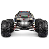 Hosim 1/10 Scale Upgraded 9125 RC Car Monster Truck with Oil Shock + 2 Batteries