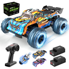 Hosim 1:16 Scale RC Car,4WD 40+KPH All Terrain Waterproof High Speed Electric Toy Off Road RC Monster Truck Vehicle Crawler for Boys Kids and Adults