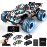 Hosim 1:16 Bluetooth GPS RC Car Remote Control Truck with App, 4WD All Terrain RTR Radio Cars Off Road Waterproof Hobby Grade Trucks for Child Adults