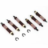 Hosim 6 PCS RC Car Front Rear Oil Filled Shock Absorber For 9125 9126 9156 9155 Monster Truck