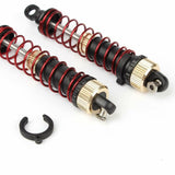 2PCS RC Car Front Rear Oil Filled Shock Absorber For 9125 9126 9156 9155Monster Truck