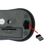 Hosim 2.4GHz Wireless Cordless Optical Mouse Mice +USB Receiver for PC Laptop