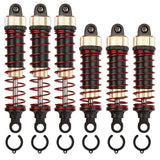 Hosim 6 PCS RC Car Front Rear Oil Filled Shock Absorber For 9125 9126 9156 9155 Monster Truck