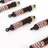 Hosim 6 PCS RC Car Front Rear Oil Filled Shock Absorber For 9125 9126 9156 9155 Monster Truck