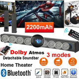 Hosim Wireless Sound Bar TV Soundbar Bluetooth Speaker Theater Stereo Subwoofer